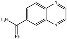 6-Quinoxalinecarboximidamide Structure
