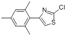 2-CHLORO-4-(2,4,6-TRIMETHYLPHENYL)THIAZOLE Structure
