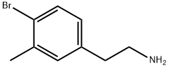 Benzeneethanamine, 4-bromo-3-methyl- (9CI) Structure