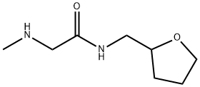 2-(甲基氨基)-N-(四氢呋喃-2-基甲基)乙酰胺, 786630-75-9, 结构式