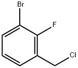 1-bromo-3-(chloromethyl)-2-fluorobenzene Structure