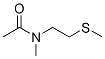 Acetamide, N-methyl-N-[2-(methylthio)ethyl]- (9CI) 化学構造式