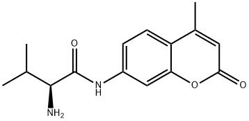 H-VAL-AMC・TFA 化学構造式