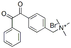 trimethyl[p-(oxophenylacetyl)benzyl]ammonium bromide|