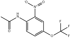 2-硝基-4-(三氟甲氧基)乙酰苯胺, 787-57-5, 结构式