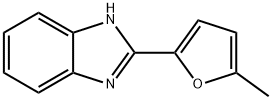 2-(5-甲基呋喃-2-基)-1H-1,3-苯并二唑 结构式