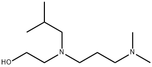 2-[[3-(ジメチルアミノ)プロピル](2-メチルプロピル)アミノ]エタノール 化学構造式