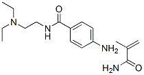 普鲁卡因酰胺甲基丙烯酰胺,78723-47-4,结构式