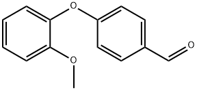 4-(2-METHOXY-PHENOXY)-BENZALDEHYDE Structure