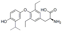 3,5-diethyl-3'-isopropylthyronine,78729-88-1,结构式