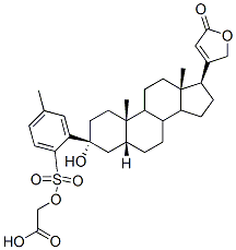 digitoxigenin-3-tosyloxyacetate Structure