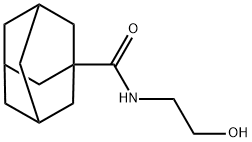 N-2-Hydroxyethyl-1-adamantylformamide Structure