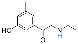 Ethanone, 1-(3-hydroxy-5-methylphenyl)-2-[(1-methylethyl)amino]- (9CI) Struktur