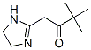 2-Butanone,  1-(4,5-dihydro-1H-imidazol-2-yl)-3,3-dimethyl- Structure