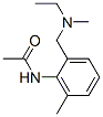 Acetamide, N-[2-[(ethylmethylamino)methyl]-6-methylphenyl]- (9CI) Structure