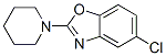 5-chloro-2-(1-piperidyl)benzooxazole,78750-03-5,结构式