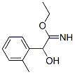 Benzeneethanimidic  acid,  -alpha--hydroxy-2-methyl-,  ethyl  ester  (9CI) 结构式