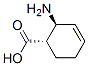 3-Cyclohexene-1-carboxylicacid,2-amino-,(1S-trans)-(9CI) Structure