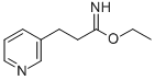 3-PYRIDIN-3-YL-PROPIONIMIDIC ACID ETHYL ESTER|