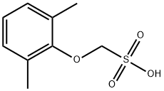 Methanesulfonic acid, (2,6-dimethylphenoxy)- (9CI) Struktur