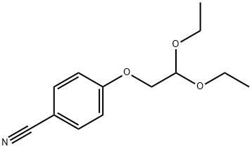 4-(2,2-DIETHOXY-ETHOXY)-BENZONITRILE Structure