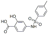 2-hydroxy-4-{[(4-methylphenyl)sulfonyl]amino}benzoic acid Structure