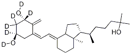カルシトリオール-D6 化学構造式