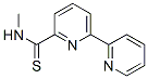 N-methyl-6-pyridin-2-yl-pyridine-2-carbothioamide,78797-03-2,结构式