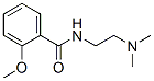 N-(2-dimethylaminoethyl)-2-anisamide 结构式