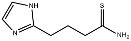 1H-Imidazole-2-butanethioamide Structure