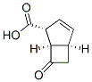 Bicyclo[3.2.0]hept-3-ene-2-carboxylic acid, 7-oxo-, (1alpha,2alpha,5alpha)- (9CI) Struktur