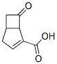 Bicyclo[3.2.0]hept-2-ene-2-carboxylic acid, 7-oxo- (9CI) Struktur