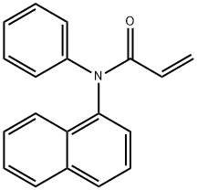 N-(1-NAPHTHYL)-N-PHENYLACRYLAMIDE Structure