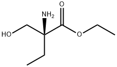 Isovaline,  2-hydroxy-,  ethyl  ester Structure