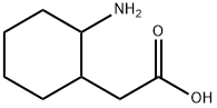 Cyclohexaneacetic  acid,  2-amino- 结构式