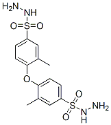 4,4'-オキシビス(3-メチルベンゼンスルホン酸ヒドラジド) 化学構造式