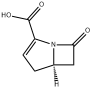 1-Azabicyclo[3.2.0]hept-2-ene-2-carboxylicacid,7-oxo-,(5R)-(9CI) 结构式