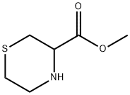 3-ThioMorpholinecarboxylic acid, Methyl ester Struktur