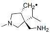 Methyl, [4-(aminomethyl)-1-methyl-4-(1-methylethyl)-3-pyrrolidinyl]-, cis- (9CI)|