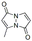 1H,5H-Pyrazolo[1,2-a]pyrazole-1,5-dione,  3-methyl- Structure