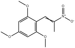 1-(2,4,6-TRIMETHOXYPHENYL)-2-NITROPROPENE 化学構造式