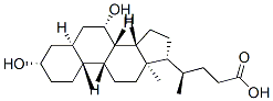 (4R)-4-[(3S,5S,7S,8S,9S,10R,13R,14S,17R)-3,7-dihydroxy-10,13-dimethyl-2,3,4,5,6,7,8,9,11,12,14,15,16,17-tetradecahydro-1H-cyclopenta[a]phenanthren-17-yl]pentanoic acid