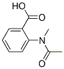 2-(N-甲基乙酰胺基)苯甲酸 结构式