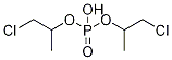 りん酸ビス(1-クロロプロパン-2-イル) 化学構造式