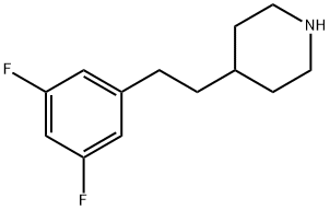 4-[2-(3,5-difluorophenyl)ethyl]piperidine,789461-70-7,结构式