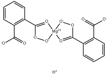 MONOPEROXYPHTHALIC ACID MAGNESIUM SALT, HEXAHYDRATE Struktur