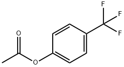 4-(Trifluoromethyl)phenyl acetate Struktur