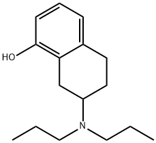 8-OH-DPAT, 78950-78-4, 结构式