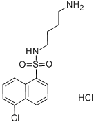 N-(4-AMINOBUTYL)-5-CHLORO-1-NAPHTHALENESULFONAMIDE HCL|N-(4-氨基丁基)-5-氯-1-萘磺酰胺 盐酸盐