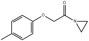 1-aziridin-1-yl-2-(4-methylphenoxy)ethanone 结构式